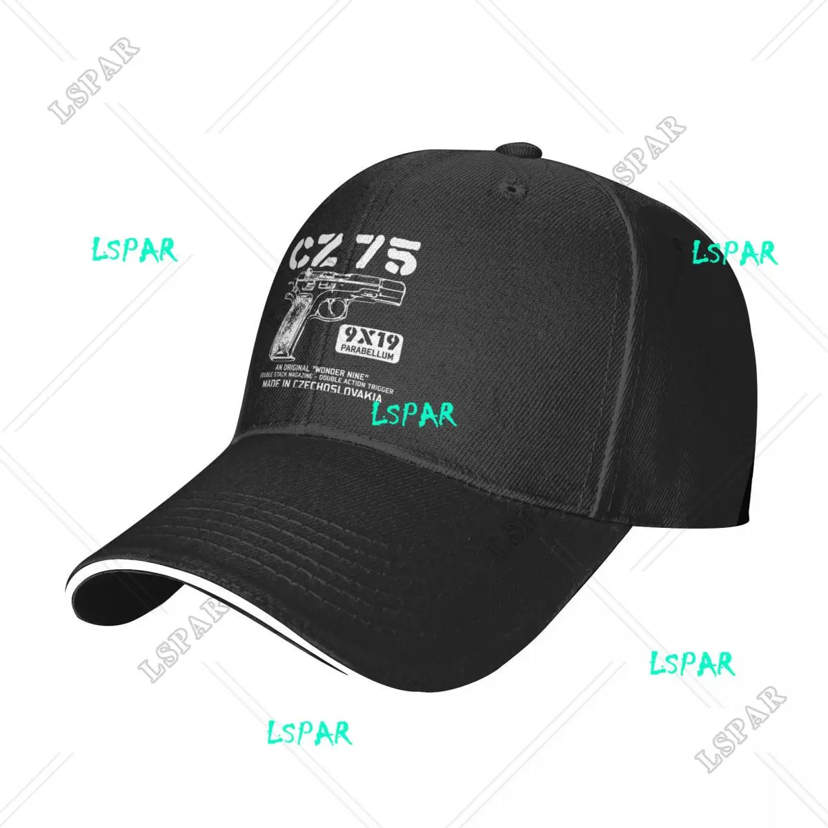 75 C-CZUBS Baseball Cap Fashion Logo Outdoor Sports Adjustable Hip Hop Hats Summer Fitted Retro Design Unisex Men Baseball Caps