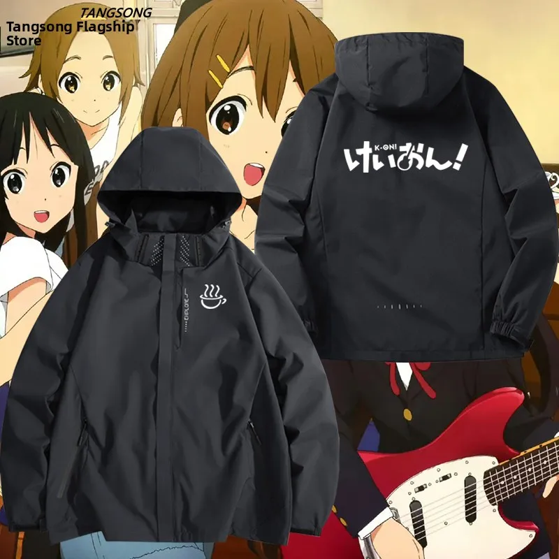 

Легкая теплая куртка S Girl KON Anime для осени и зимы, ветрозащитная, из полиэстера, нейлона и волокон Cosite, удлиненная модель S