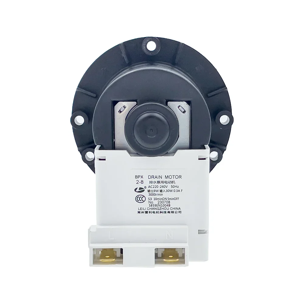 جديد BPX2-7 BPX2-8 AC220-240V 50 هرتز 30 واط 3000r/دقيقة 5859EN1004B محرك مضخة التصريف لأجزاء الصرف لغسالة LG