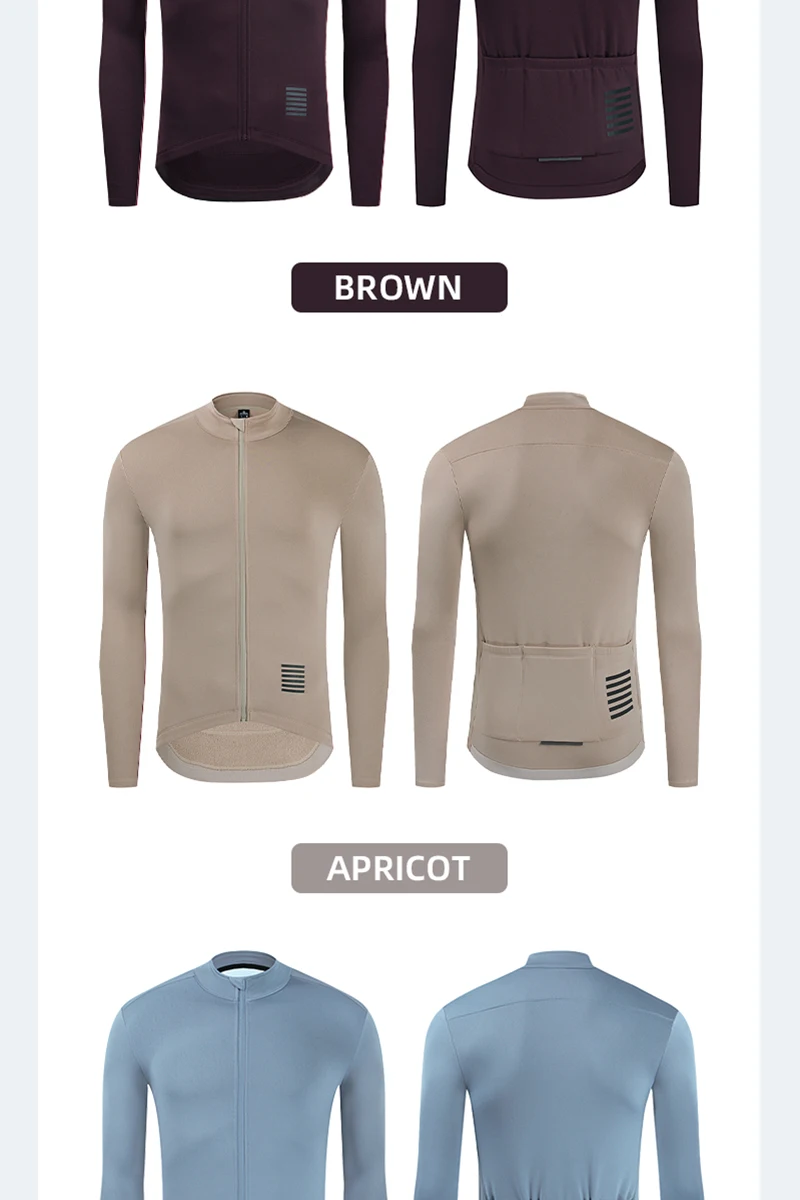 YKYWBIKE Männer Winter Thermo Fleece Langarm Männer Jacke MTB Fahrrad Mantel Pro Top Radfahren Jersey Ciclismo Fahrrad Kleidung 5 farbe – Detail 18