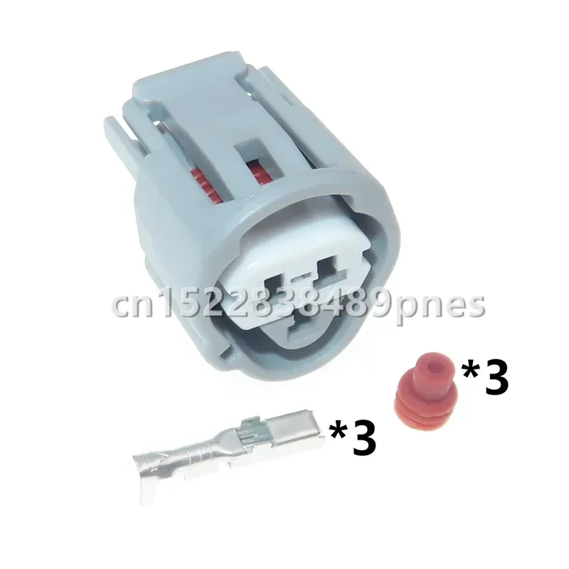3 Pole 6189-0486 Auto Wiring Harness Socket Water Temperature Sensor Connector For Toyota