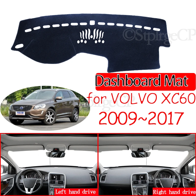 

Противоскользящий коврик для приборной панели, солнцезащитный козырек, аксессуары для приборной панели, коврик для VOLVO XC60 2009 2010 2011 2012 2013 2014 2015 2016 2017