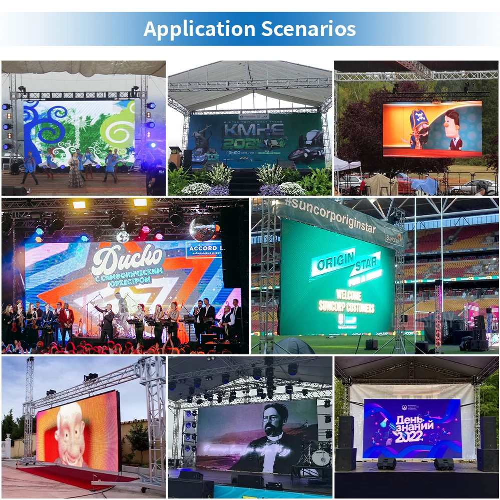 Dj Wedding Backstage Back for Concert Video Wall Decoration Display Big Background Price Church Stage Backdrop Led Screen