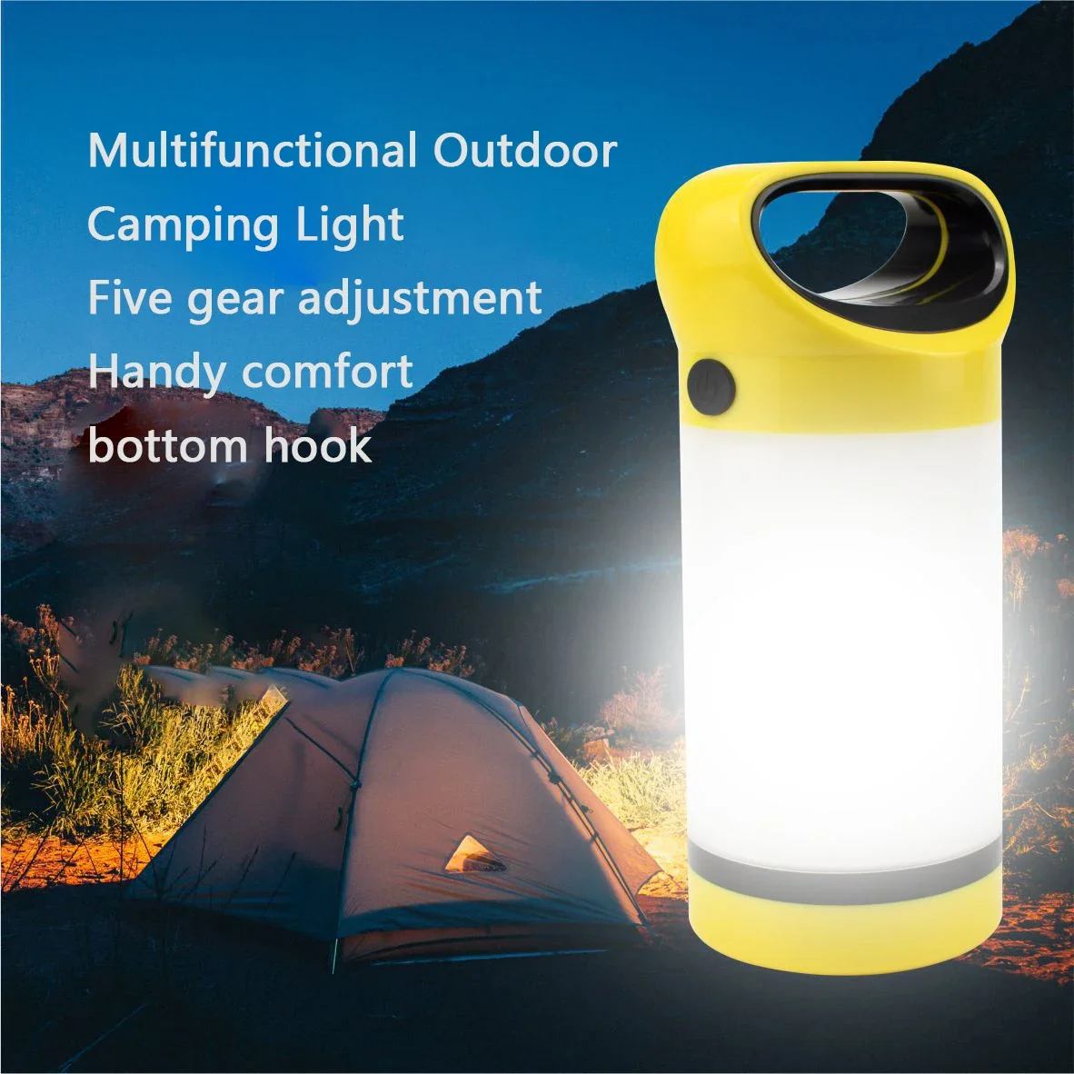 

Outdoor Fishing Lamp Flashlight with Waterproof LED 600LM Long 4*AA Battery for Decorative Ambiance Lighting Camping