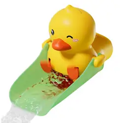 Sink Faucet Extender Kids Sink Extension Yellow Duck Shape Adjustable Faucet Handle Extender Kids Sink Extender Sink Extender