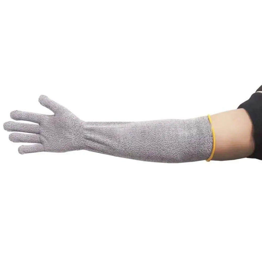 

Lengthened Arm Sleeve Anti-Puncture Cut Resistant Work Gloves Skin-friendly Breathable Protective Glove Horticulture