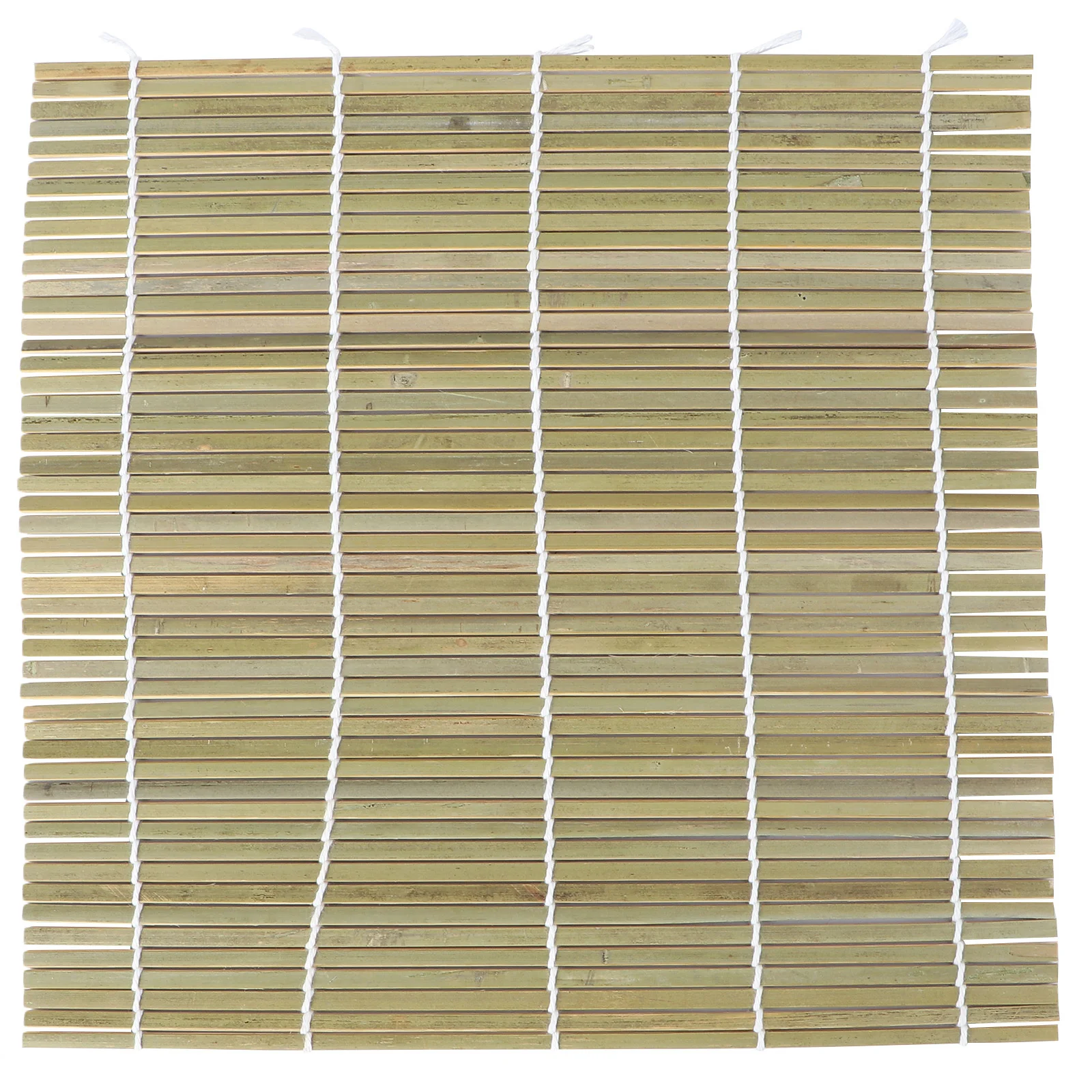 

1 шт. коврик для суши, бамбуковый коврик 24x24 см, хлопковая веревка, свернутый, для приготовления суши, необходимые потребности