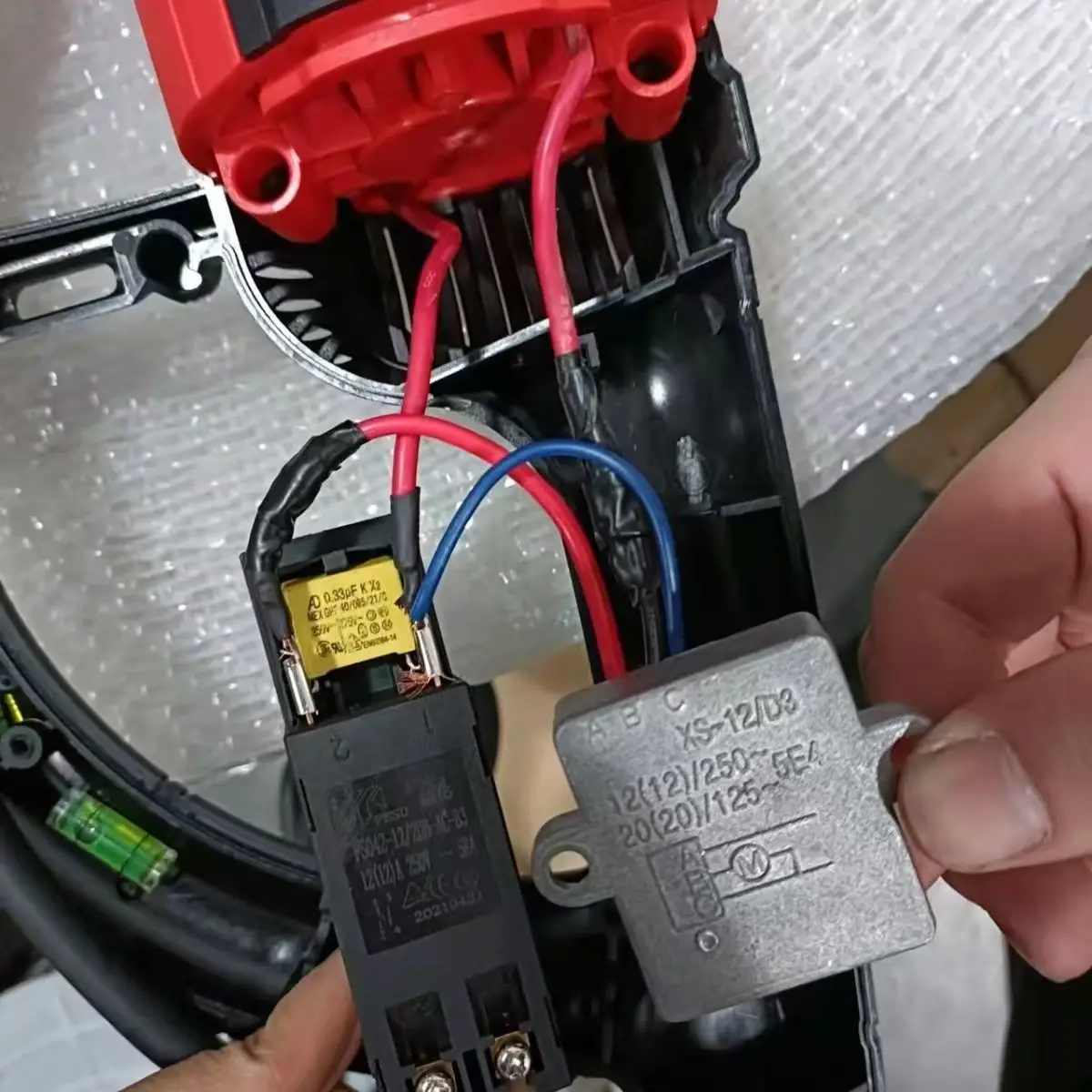 

230VTo12-20A Retrofit Module Soft Start Current Limiter AC Power Brushed Motor Angle Grinder For 12-20A Electric Power Tools