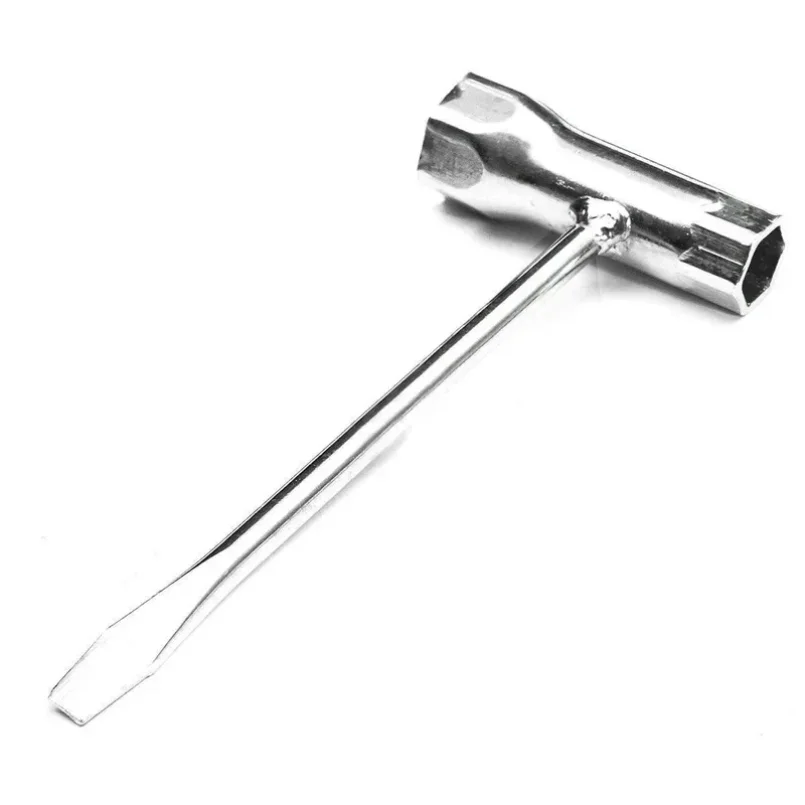 Spark Plug Socket Wrench 13mm & 19mm Stainless Steel Spanner for Chainsaw and Brush Cutter