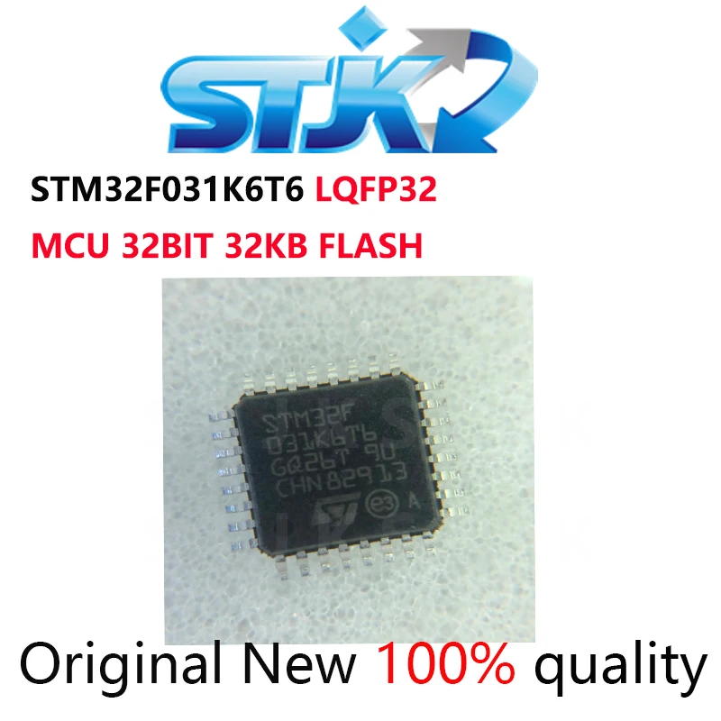 

STM32F031K6T6 STM32F031 LQFP32 MCU 32BIT 32KB FLASH chip