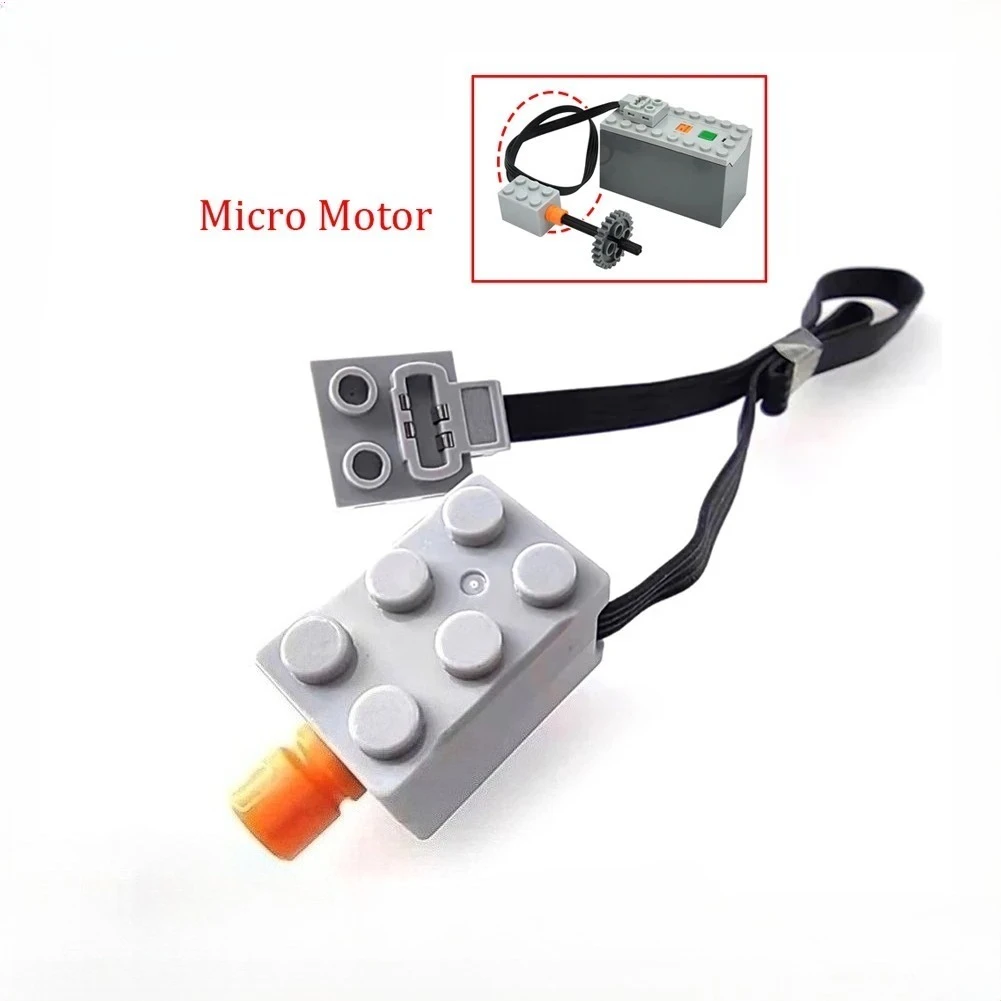 1/2/4pcs MOC Power Function Parts 2x3 Micro Motor Mini Motor Building Blocks Toy Compatible with Major Brand Brick 2986 43362c01
