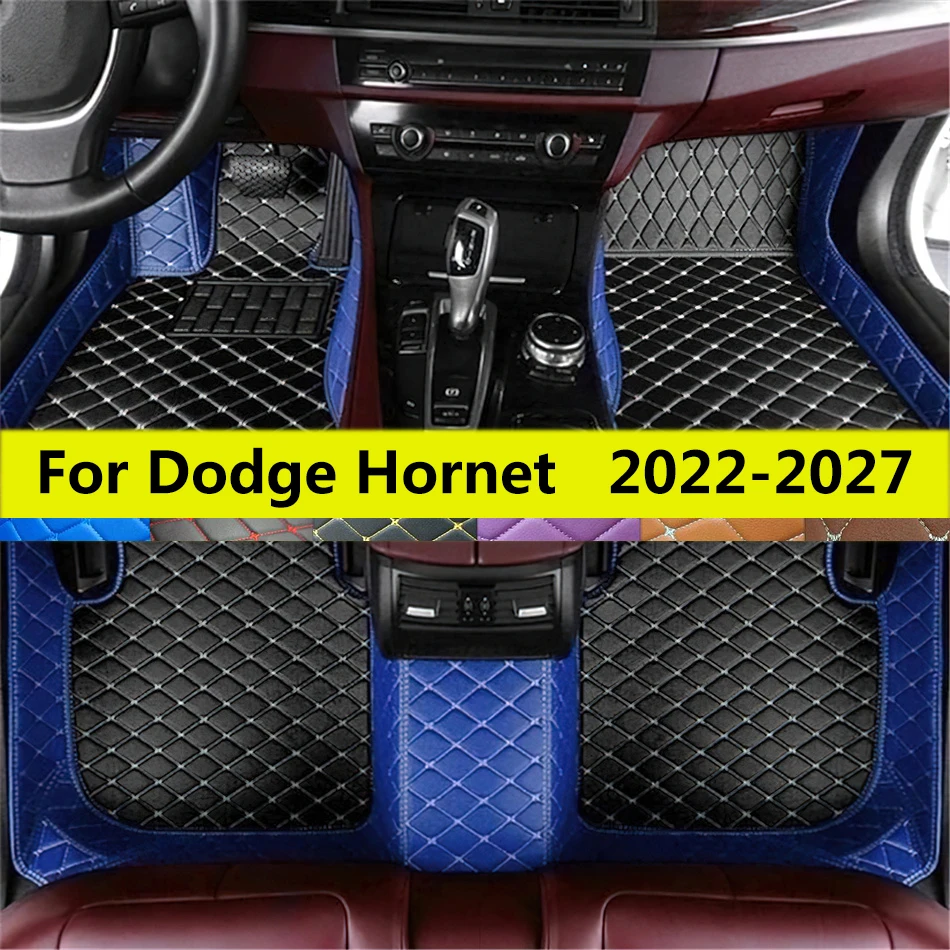 

Floor Mats For Dodge Hornet Plug‑In Hybrid PHEV 2022 2023 2024 2025 2026 2027 Car Leather Foot Pads Rugs Auto Full Set Carpet