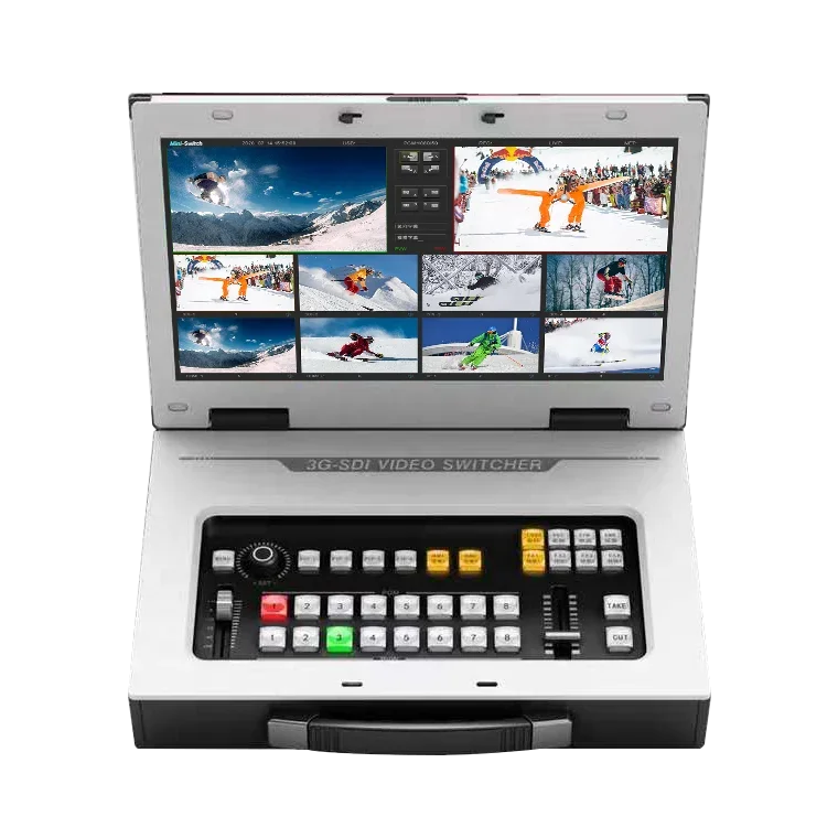 Oton Geek SE30M Switcher video Multiview HD/SDI a 8 porte con codifica e decodifica per la produzione live
