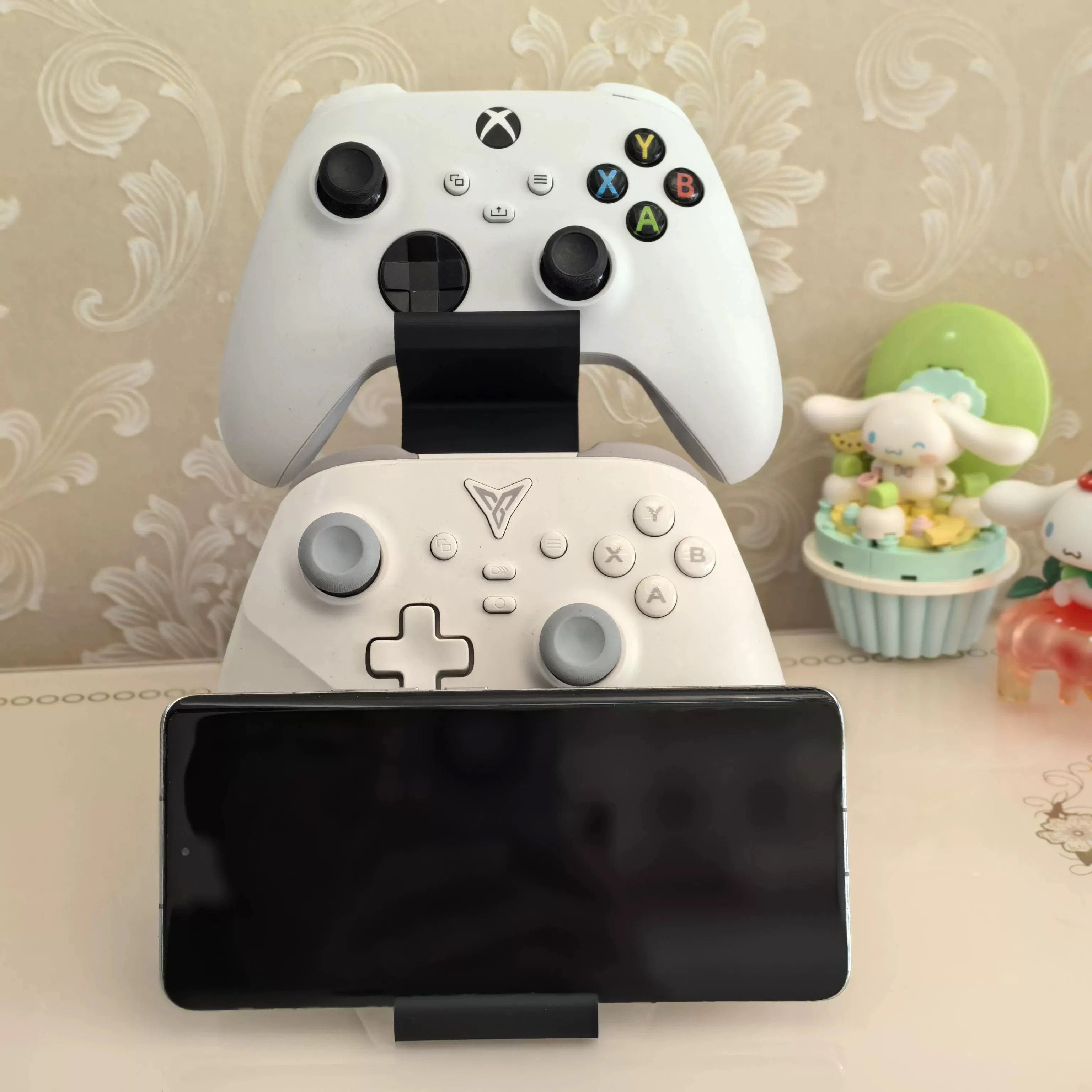 

Suitable for Xbox Controller Stand PS4, PS5 Display Stand Storage Rack Double Layer 3D Printed Stand Game Base Accessories