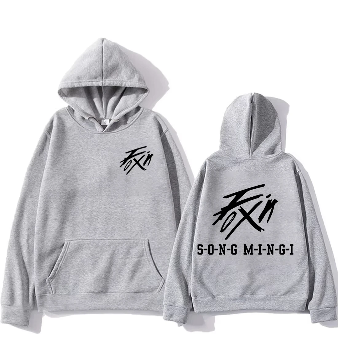 ATEEZ _FIX ON_ Mingi Merch Vintage Hoodies Koreanischer Kpop-Modestil Hoodie Herren Langarm Streetwear Winter Unisex Kleidung – Detail 16