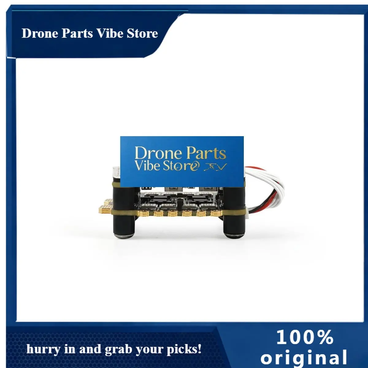 

Drone Parts GEPRC TAKER F405 BL32 70A STACK Air Unit Direct Plug STM32F405 16M Black Box TAKER H70_96K 70A ESC Type-C USB 9V/5V