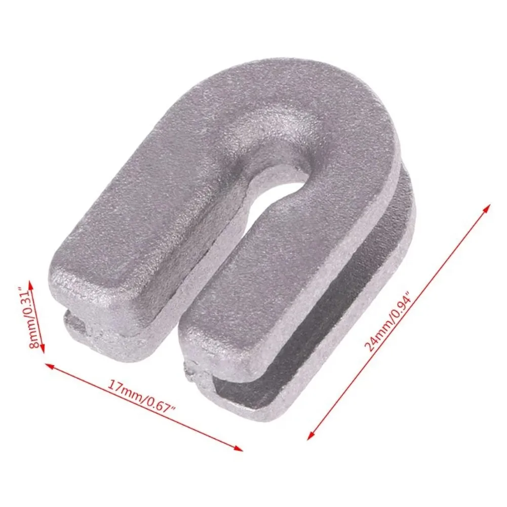 Replacement Set of 4 Aluminum Trimmer Head Eyelets for P25 For T25 T35 T35X T45X Brush Cutter Line Trimmer Accessories