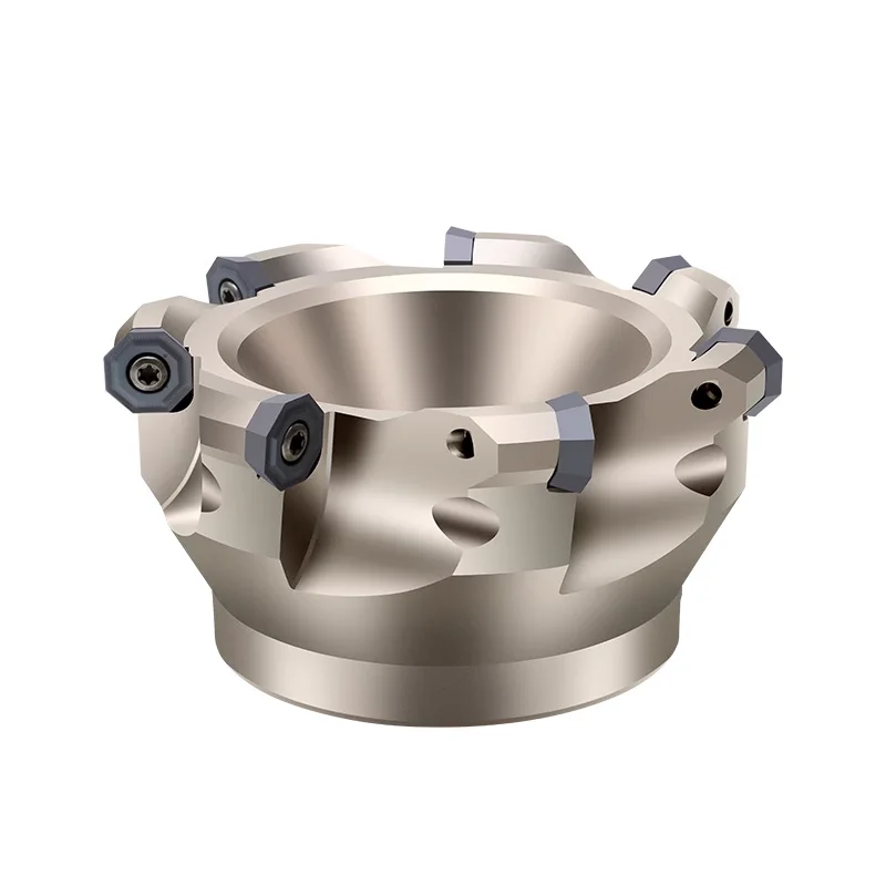 OD06 Octagonal Face Milling Cutter ODMT060208 Insert Fast Feed Planar Milling Carbide 2-slot ODM Customization