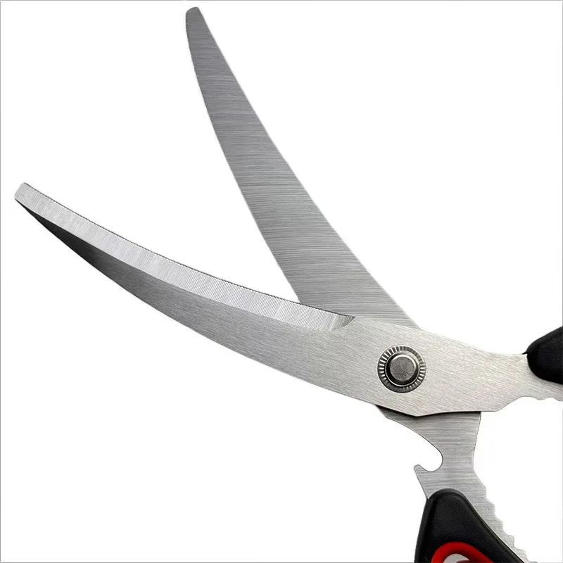 Korean barbecue kitchen scissors are easy to save effort, sharp and durable barbecue restaurant kitchen gadgets