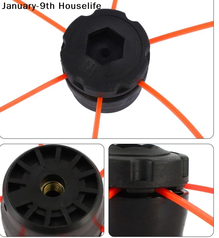 Universal Grass Trimmer Head Set Durable Aluminum Fast Install For Home Garden Lawn Weed CuttingJanuary-9th Houselife
