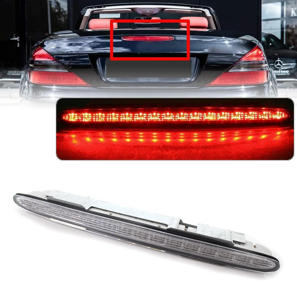 Car Rear LED High Positioned Mounted Additional Third Brake Stop Lamp Tail Light For Mercedes Benz R230 SL 2001-2012