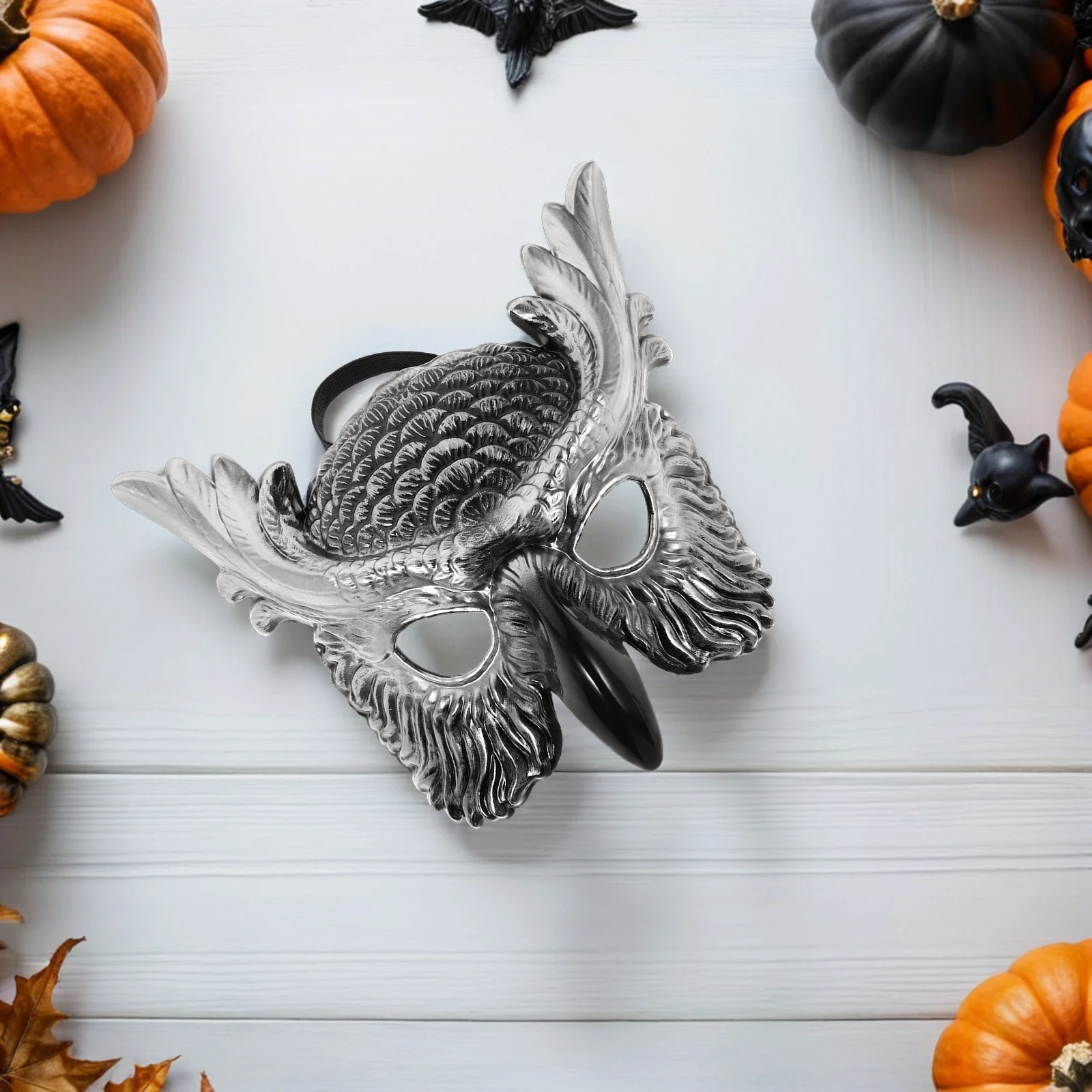 

Owl Mask Adult Halloween Animal Masquerade Head Carnival Masks for Adults Cosplay Bird Half Face