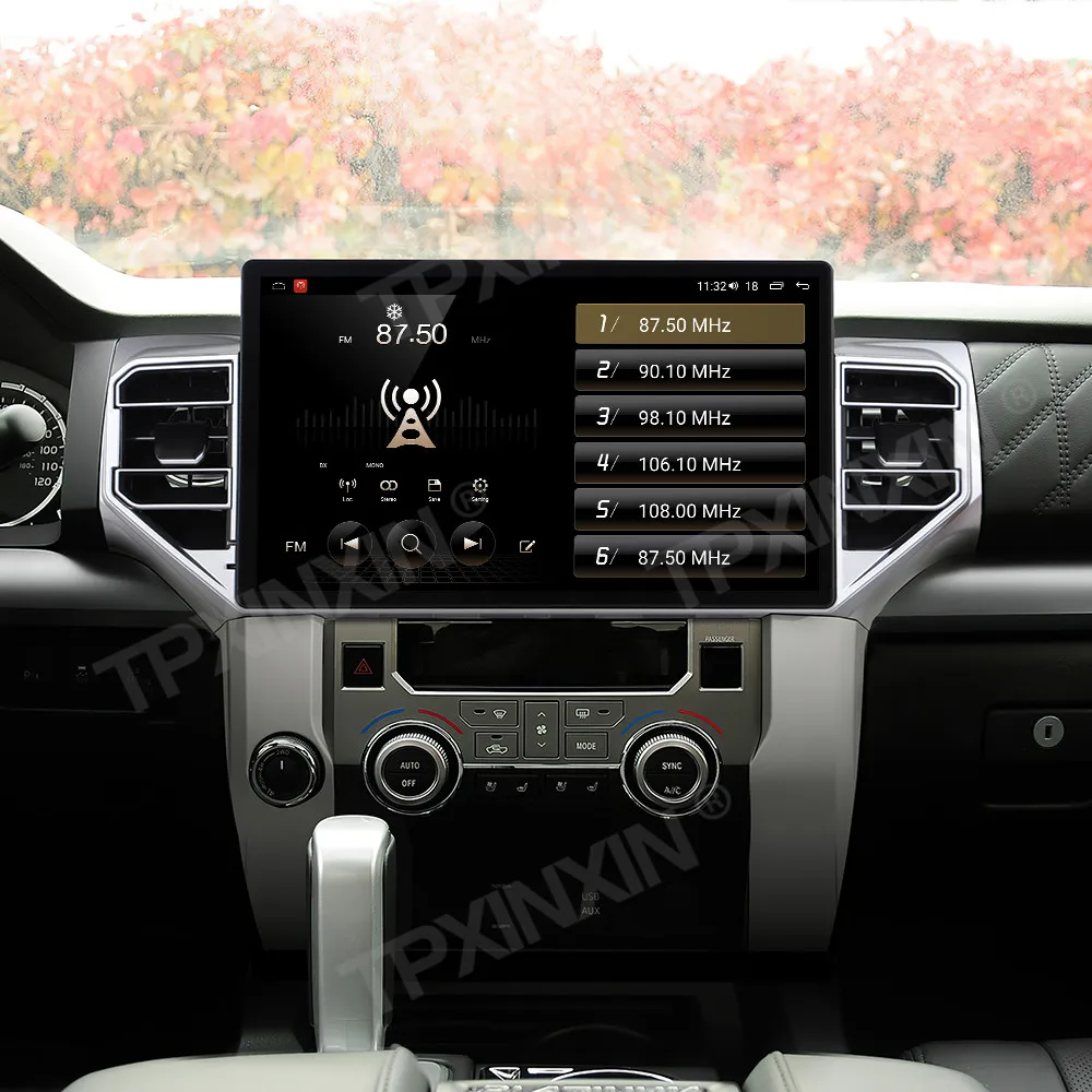 For Toyota Tundra 2013~2021 Android Radio 14.6 Inch dashboard Digital Performance Display Dashboard LCD Speed Table Car Virtua