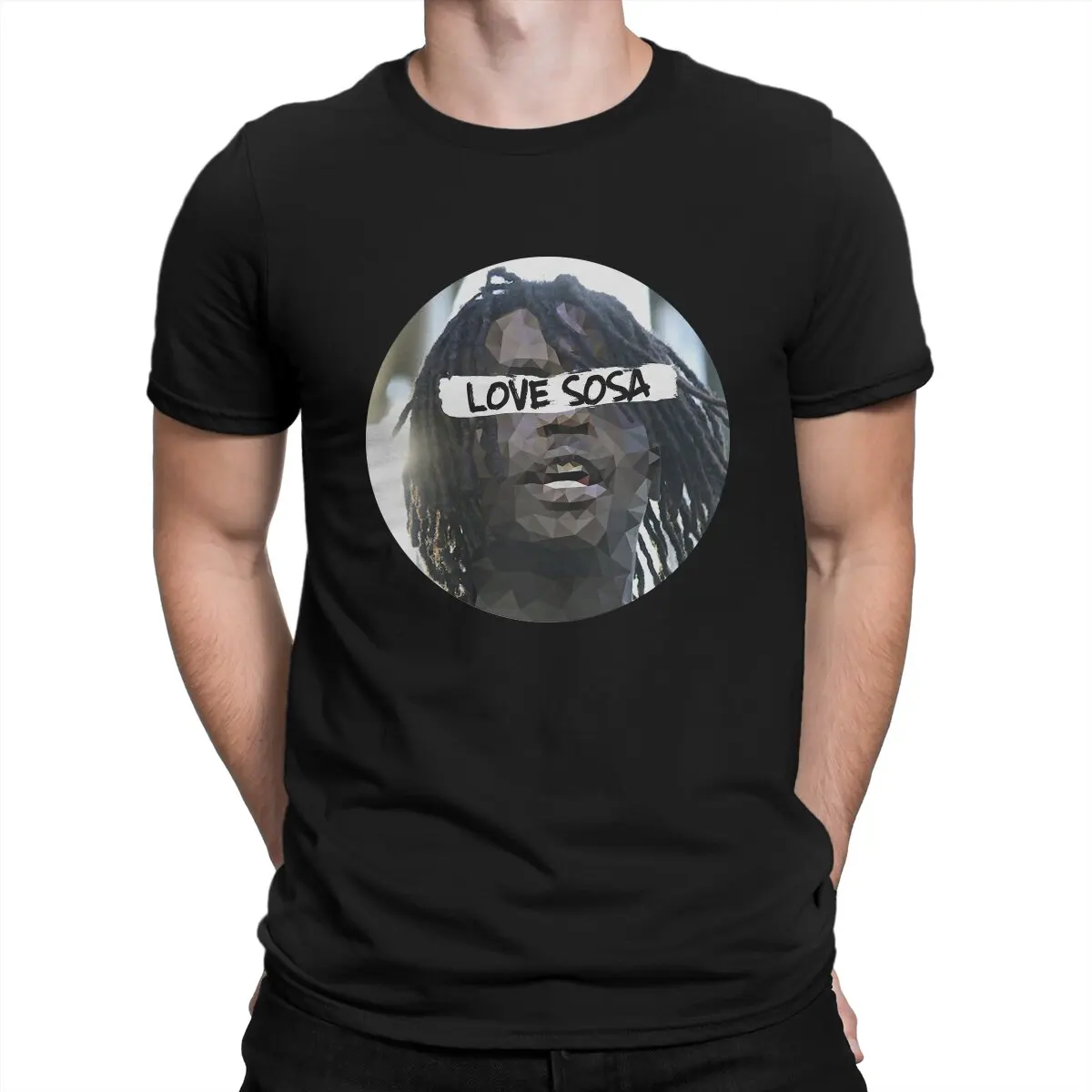 Men's Love Sosa T Shirt Chief Keef Pure Cotton Tops Novelty Short Sleeve O Neck Tee Shirt Original T-Shirt