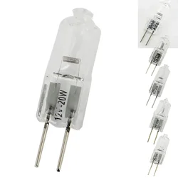 1pc G4 Halogen Capsule Lamps Light Bulbs 5W 10W 20W 35W 50W 12V 2Pin Bulb Inserted Beads Lamp Indoor Lighting Bulbs