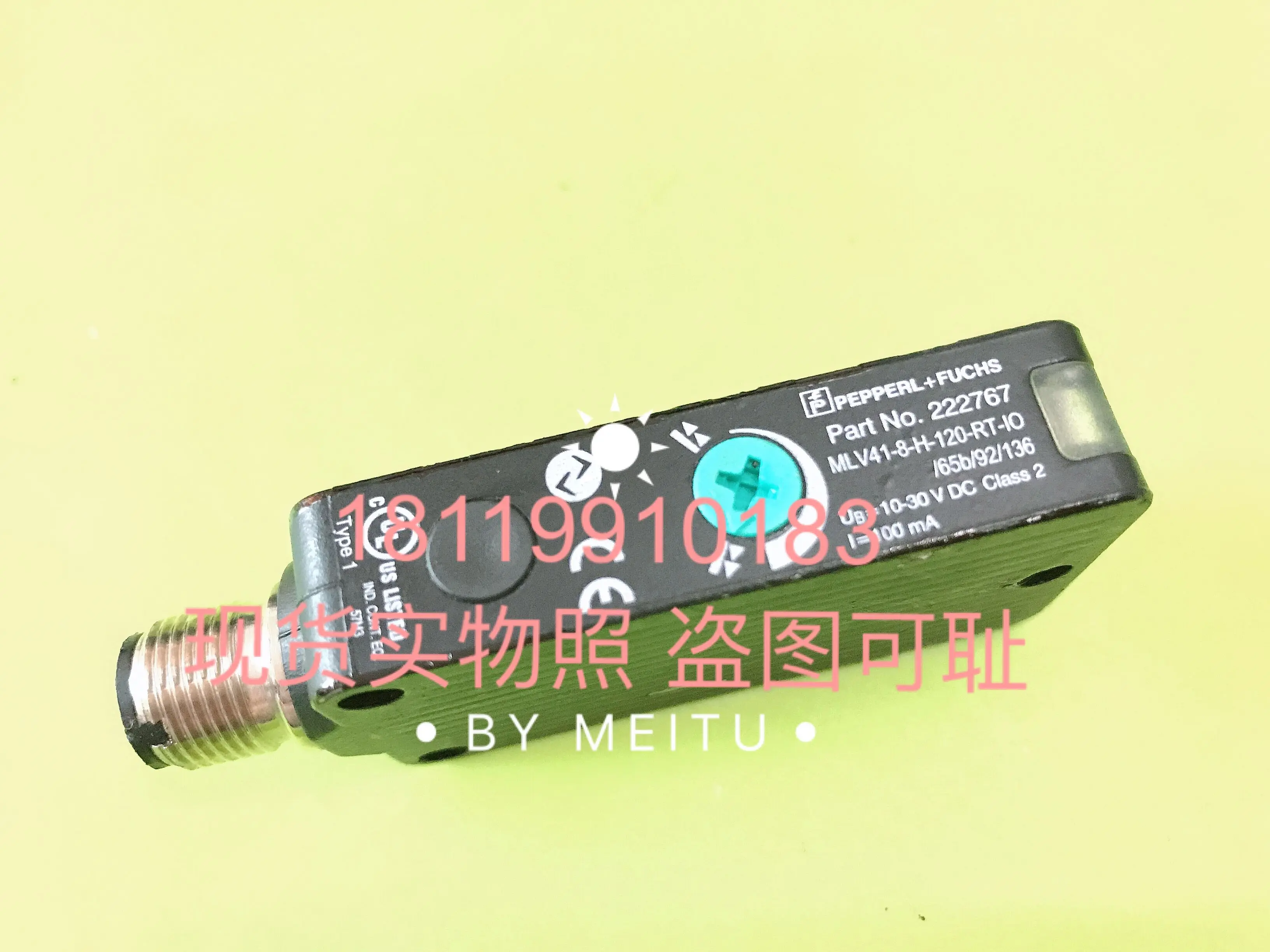 P+F Photoelectric Switch MLV41-8-H-120-RT-IO/65B/92/136 222767 Spot.