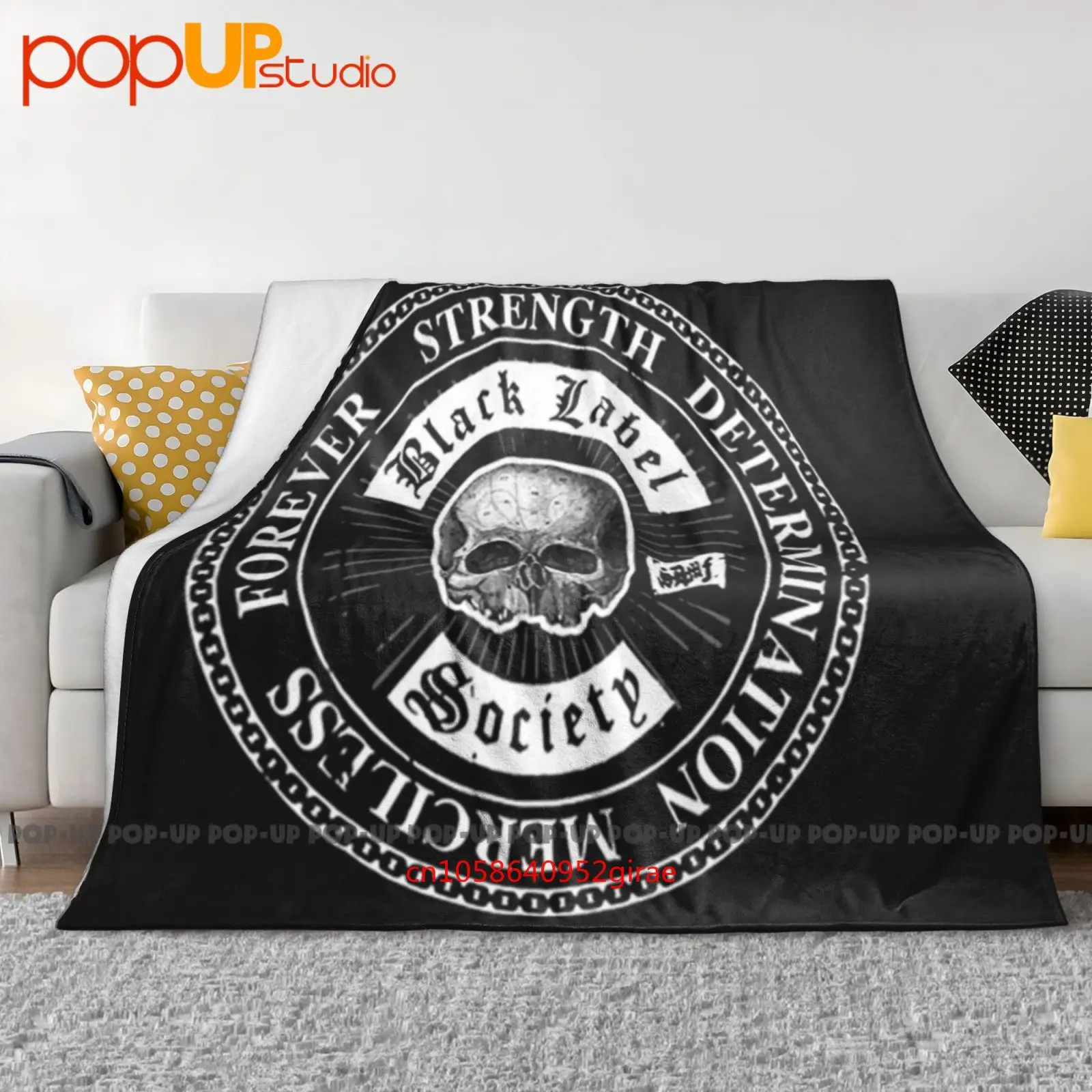 Black Label Society Zakk Wylde Strength Rock Ultra-Soft Blanket Quilt Winter Sofa Cover Bed Covers