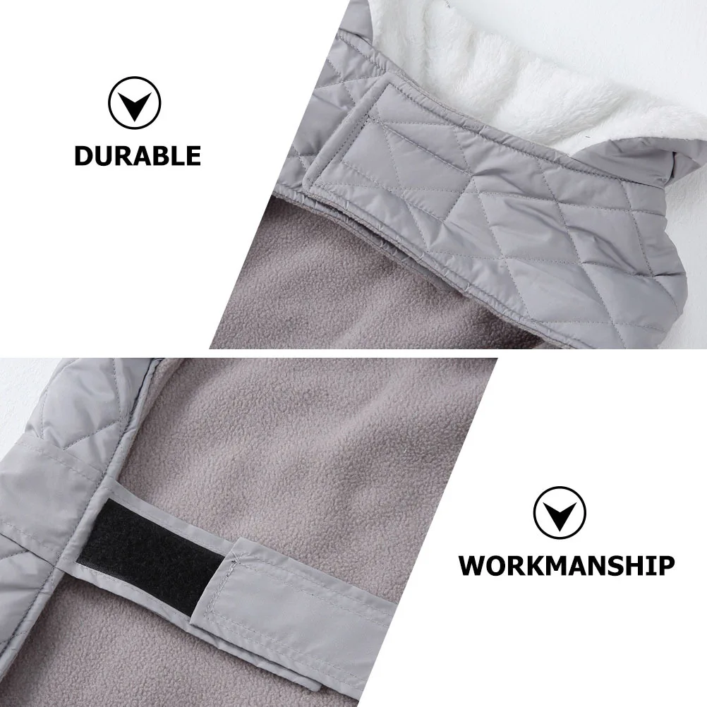 

Pet Dog Clothes Warm Stylish Puppy Winter Outfit Comfortable Breathable Dog Clothes Cold-Proof Winter Supplies