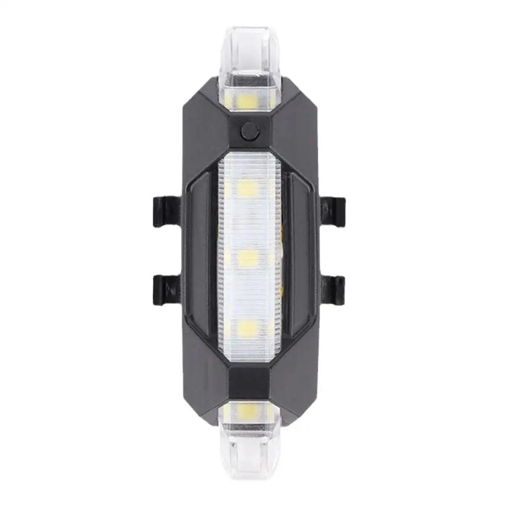 1pcs Usb Rechargeable Waterproof Mountain Bike Lamp Warning Cycling Taillight Bike Led Headlight Tail Light For Electric Scooter