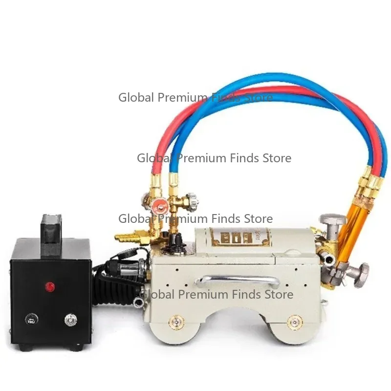 CG2-11 Porta-ble Orbital G-as Cutter Flame Mag-netic Pipe Cutting Machine for Metal Tubes