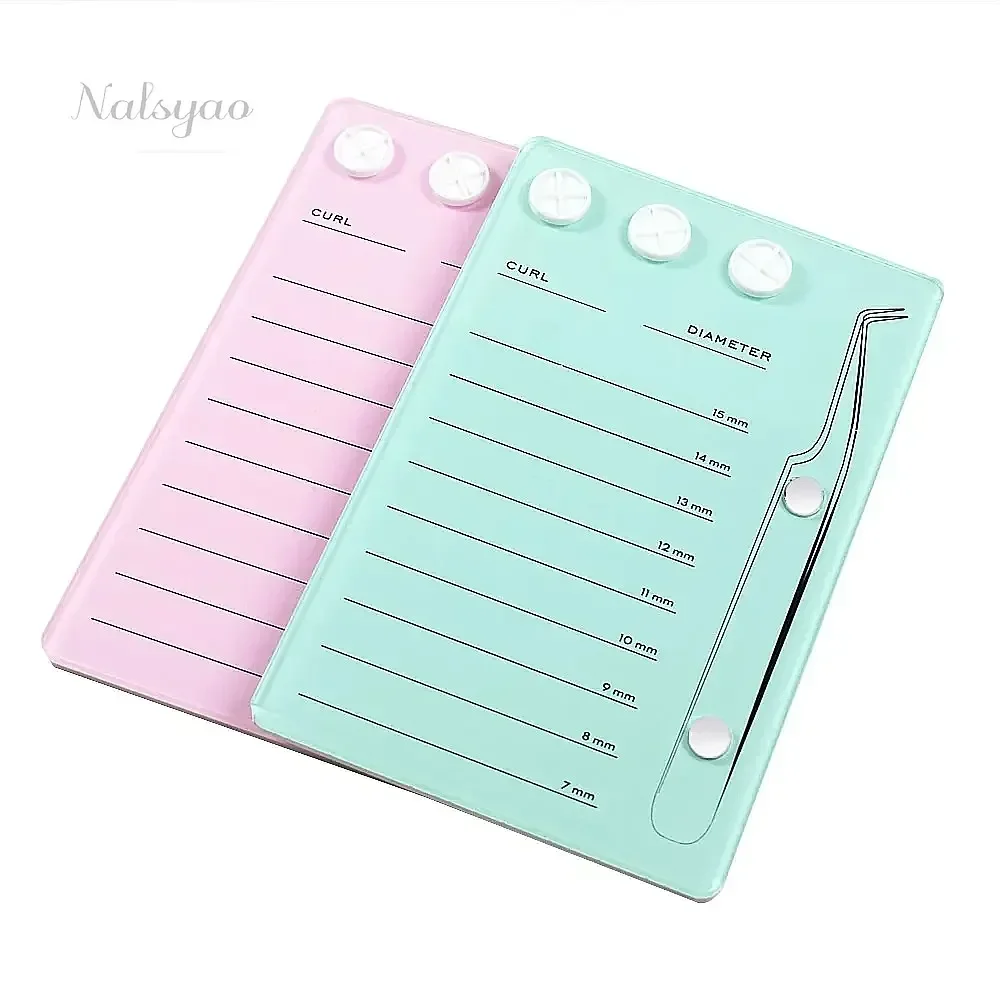 Extension Scale Holder False Eyelashes Pad Lash Magnetic Makeup Tools Acrylic Lash Board With Glue Pallet Cup
