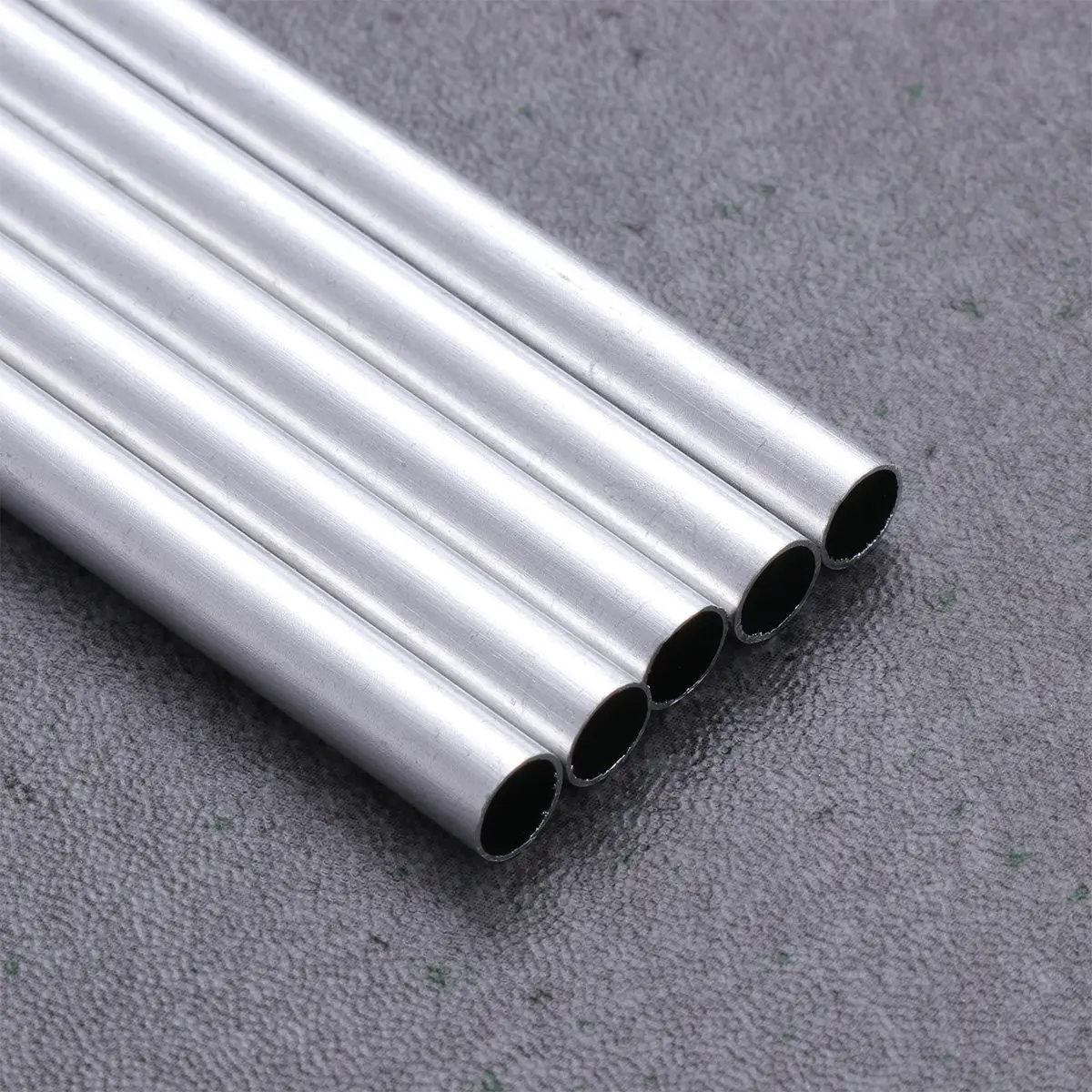 25Pcs Aluminum Wind Chime Tubes Silver 6Mm Diameter Pre-Drilled DIY Kit for Outdoor Indoor Decor Rustproof Tuned Sound Tubes