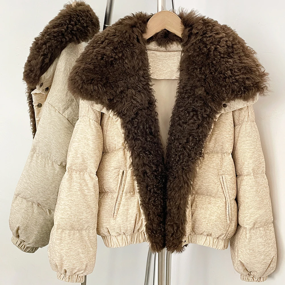Down Jacket with Fur Collar Th - Puffer Jacket Women Down review and price