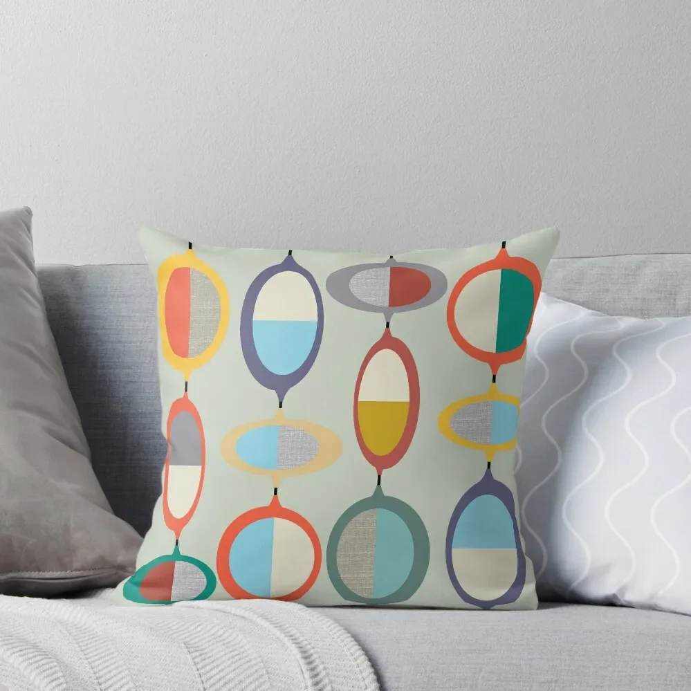 

Mid-Century Modern No. 6 Throw Pillow luxury throw pillow covers Cushions For Decorative Sofa Sofa Covers