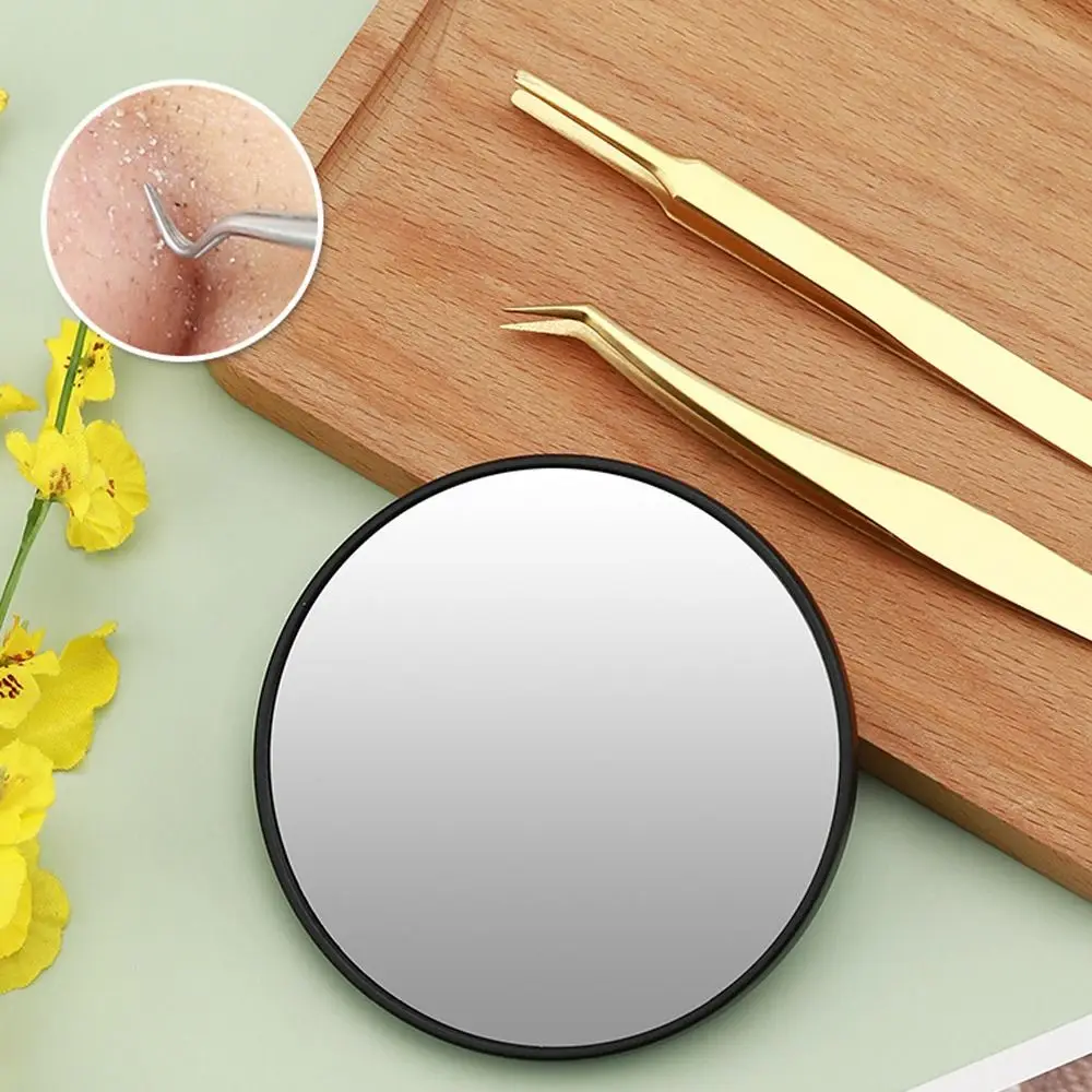 Bathroom With Suction Cup Magnification Mirror 5x/10x/15x Round Makeup Mirror Blackhead Magnifying Mirror