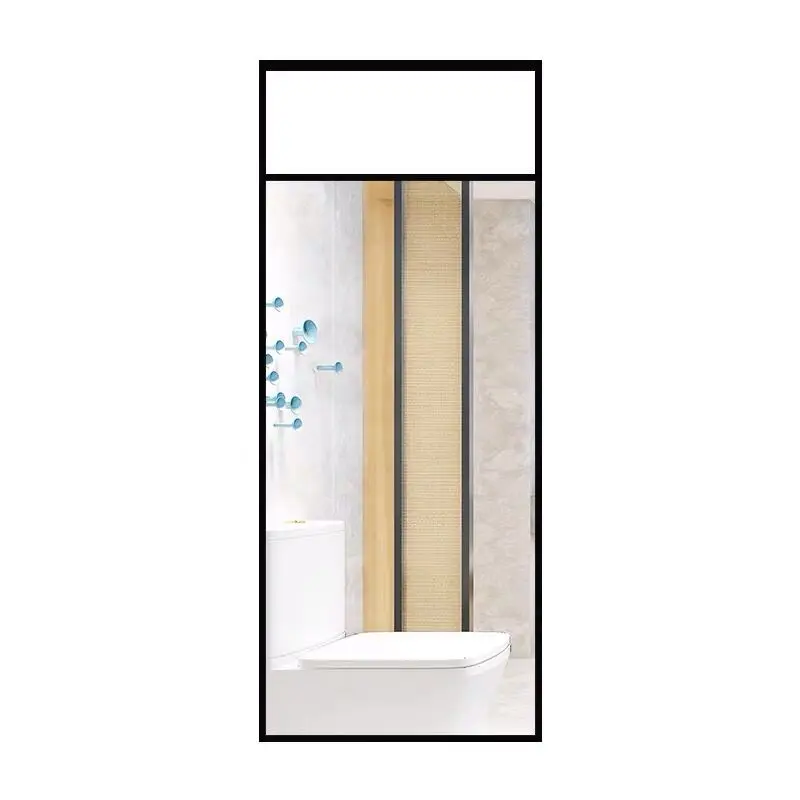 

Nordic bathroom square mirror, double-sided hanging mirror, wall-mounted decorative wrought iron