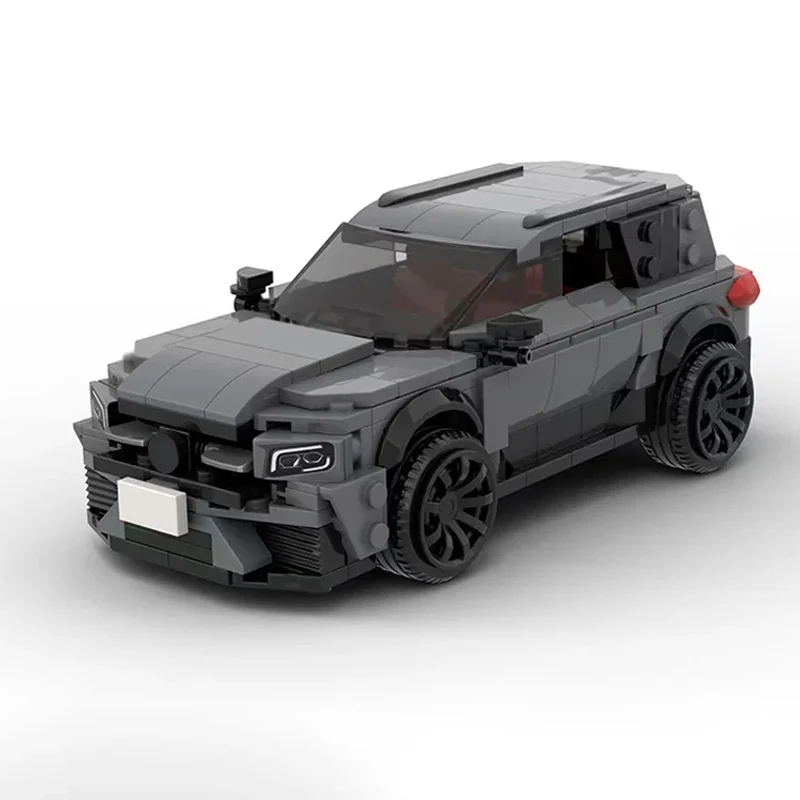 Speed Racing Car Model MOC Building Bricks Compact Luxury SUV Modular Technology Children Holiday Gifts Assemble Toys Suit