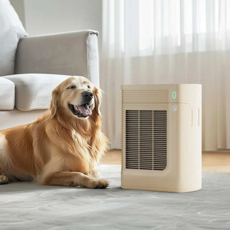 Quite Dusty Air Purifier Negative Ion Light Smart Best Home Bedroom Cat Pet Smell Pet Hair Air Purifier