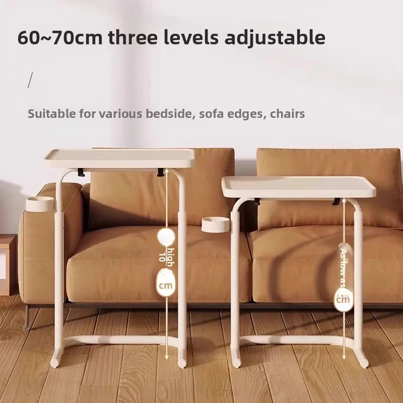 Adjustable Minimalist Sofa Side Table Foldable Writing Desk for Bedroom Multi-Scenario Computer Table