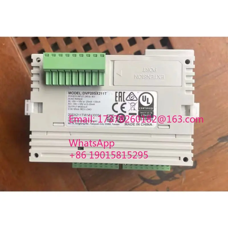 Módulo PLC DVP20SX211T de segunda mano probado OK