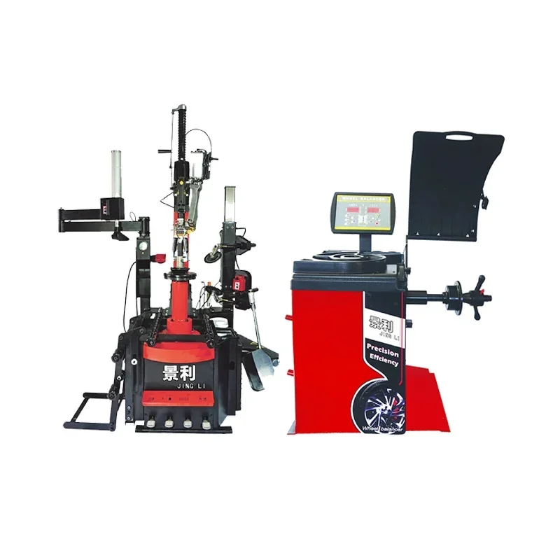 Set Alineacion 3 D Wheel Alignment Machine Balancer Tire Changer Machine And Car Lift Combo