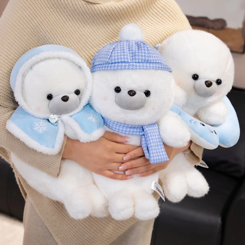 ตุ๊กตาแมวน้ำไอซ์แลนด์ ขนาด 15/20/30 ซม. ตุ๊กตาแมวน้ำน่ารัก สไตล์ปลาปีศาจ ตุ๊กตาสัตว์น่ารัก สวมเสื้อคลุม ของเล่นเด็ก ของขวัญวันเกิด