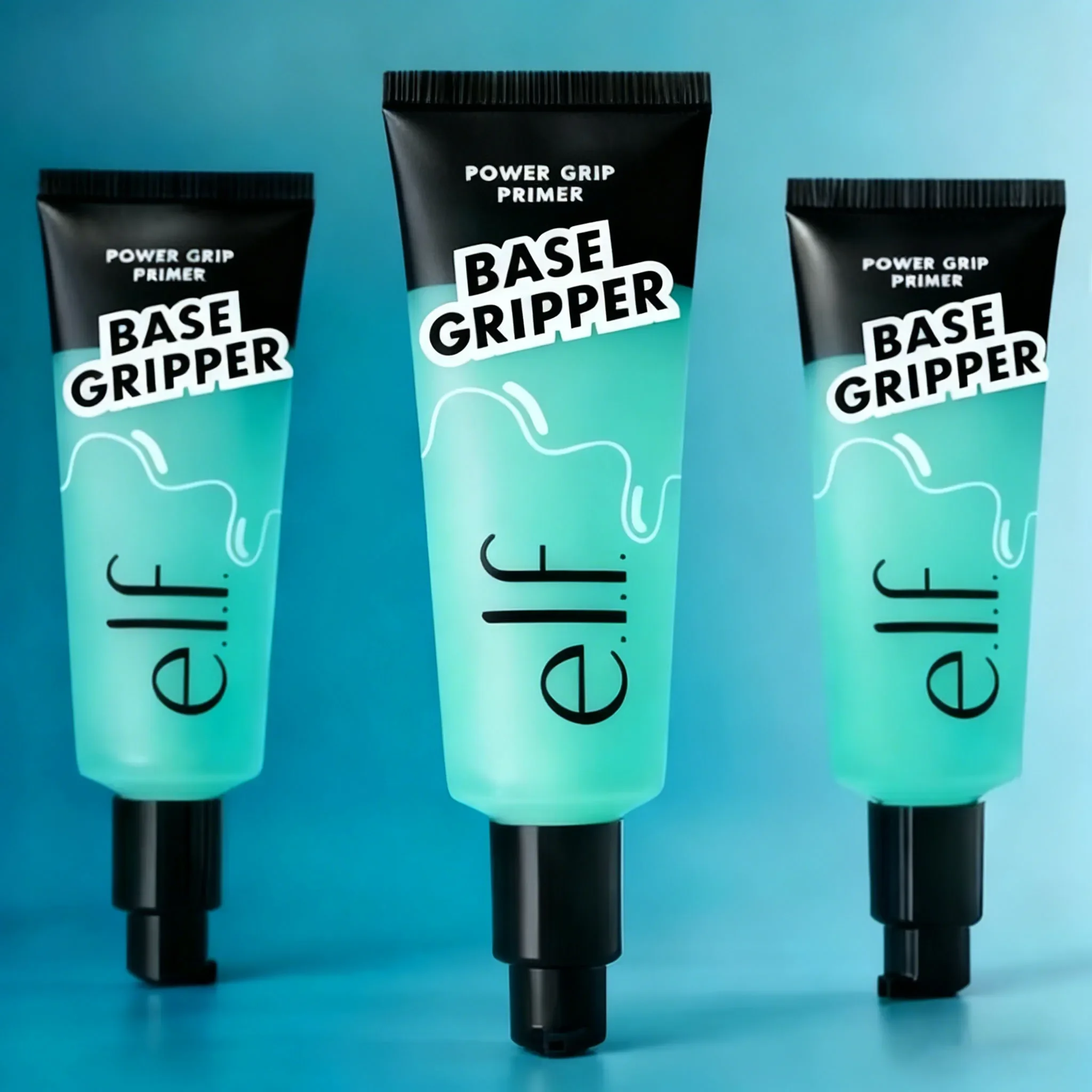 Elf Power Grip Primer Gel Rozświetlający z Kwasem Hialuronowym Nawilżający Długotrwały Efekt Rozjaśniania Twarzy Konturowanie Naturalny Kosmetyk