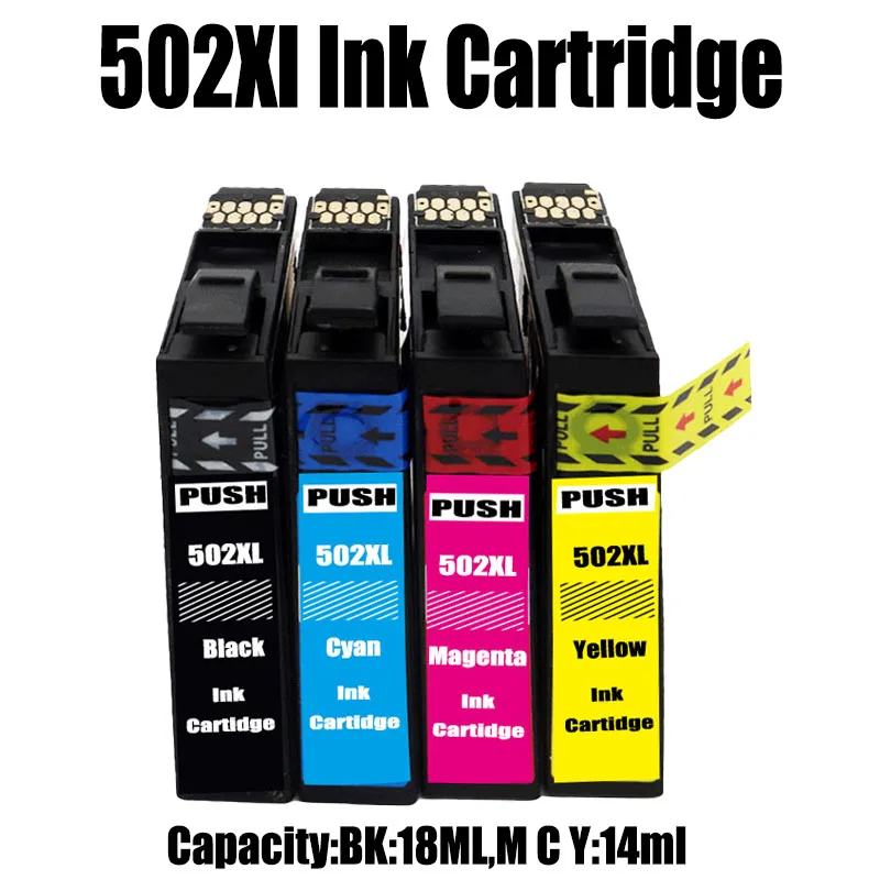 

T502XL 502 502XL картридж для принтеров epson XP5100 xp5105 WF2860 WF2865