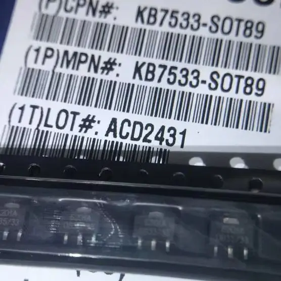 

10PCS KB7533-SOT89 KB7533 Brand new and original chip IC