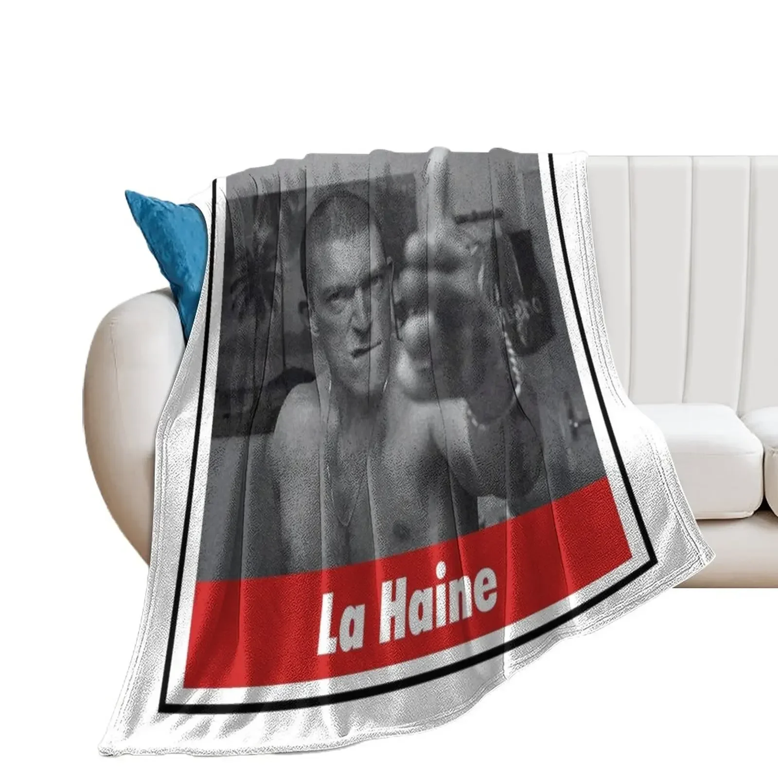 La Haine Throw Blanket wednesday cosplay anime Camping Blankets